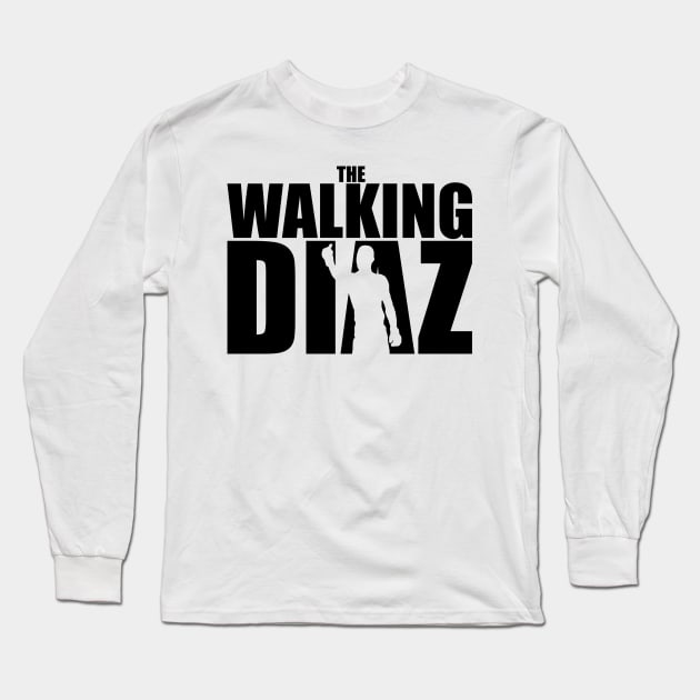 The Walking Diaz II Long Sleeve T-Shirt by dajabal